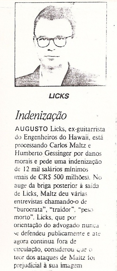 1995 - Indenização
