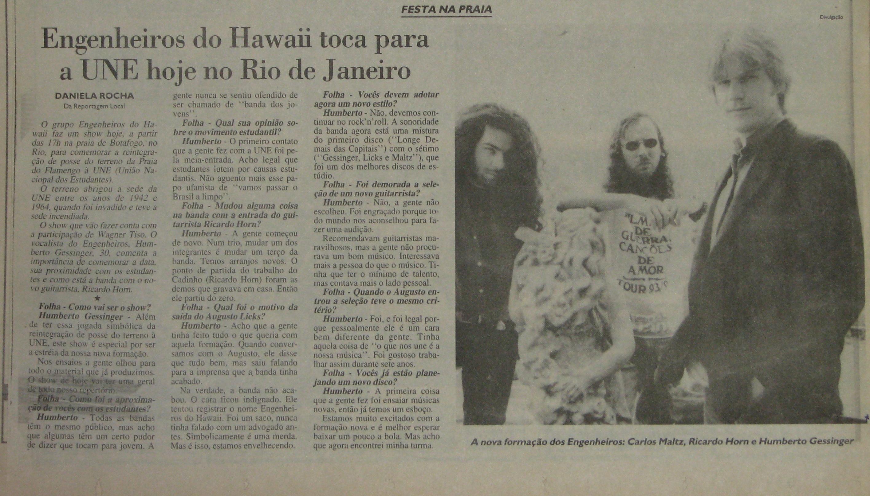 Folha de S Paulo 1994
